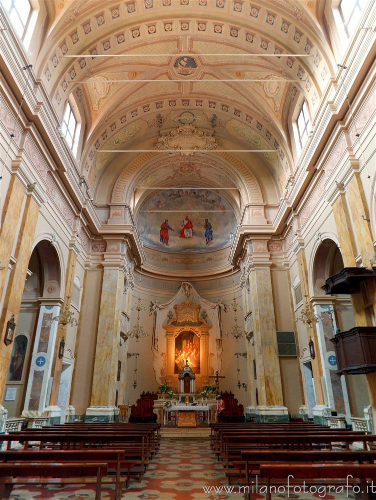 San Giovanni in Marignano (Rimini, Italy) - Interior of the Church of San Pietro
